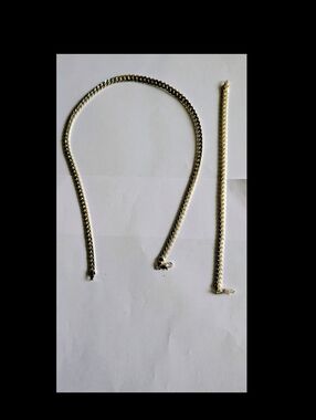 Siga Silver Or Gold Necklace Set